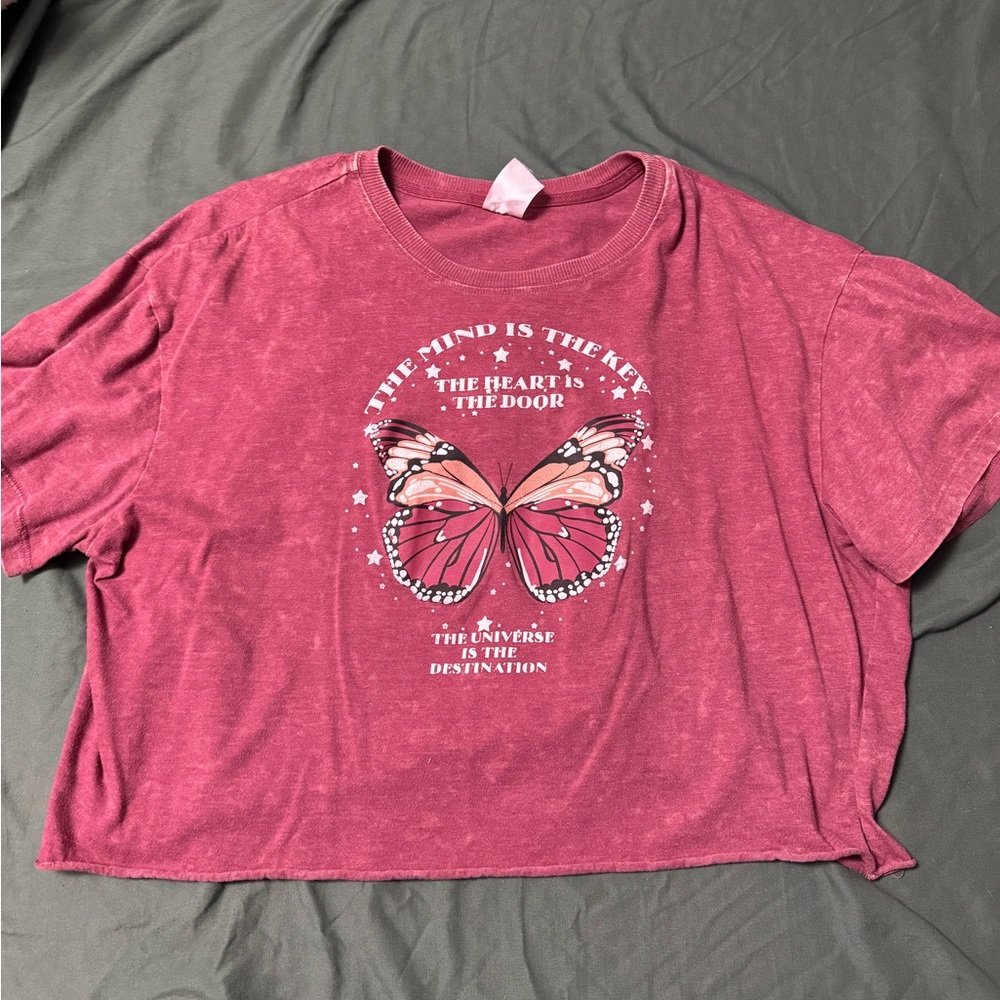 Women's Pink Graphic Tee